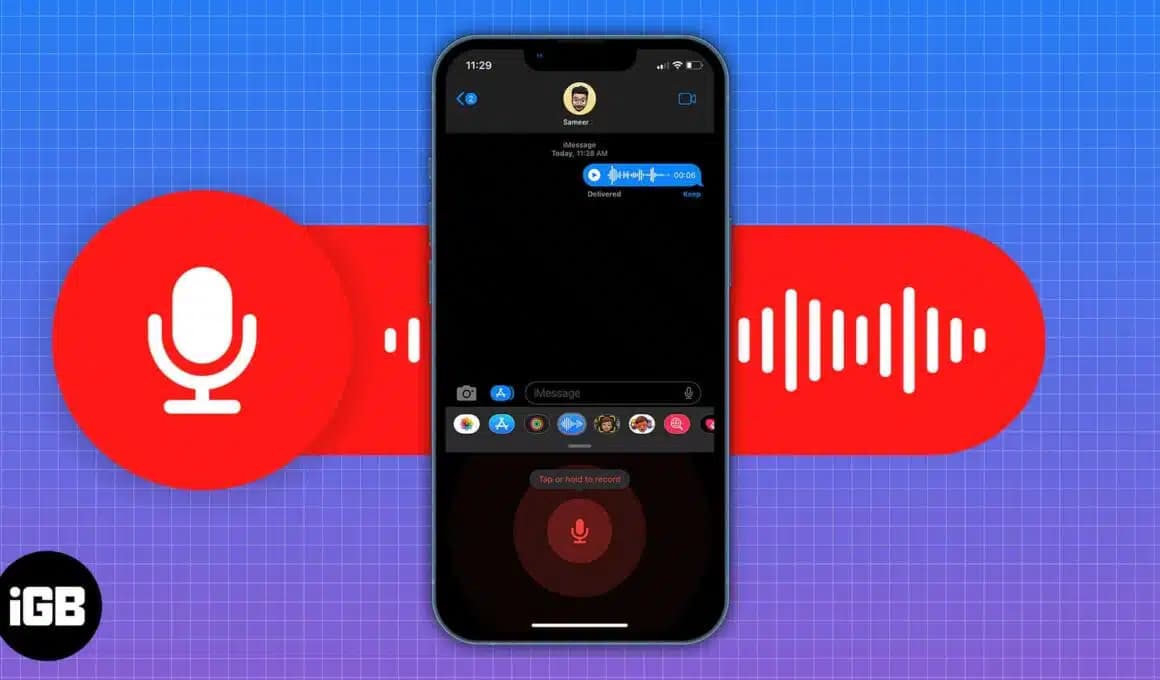 How to Send a Voice Messages on Your iPhone