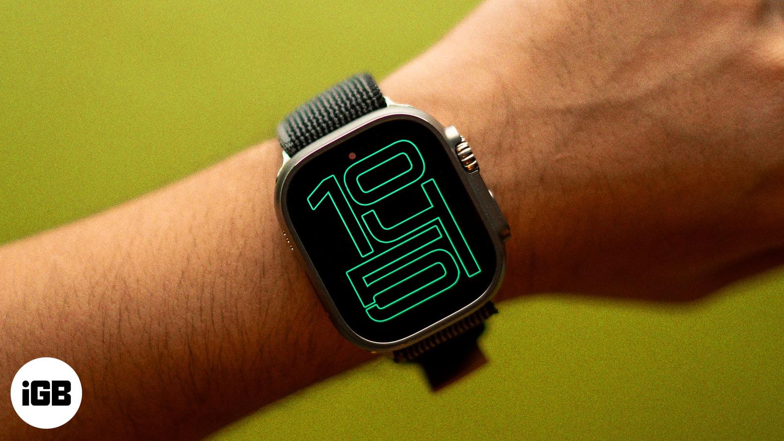 How to use Apple Watch Always On display