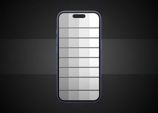 White and gray shelf iPhone wallpaper.