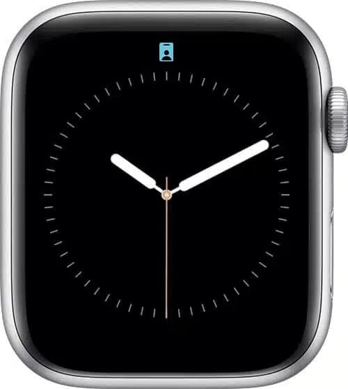 Work Focus Mode Icon on Apple Watch.