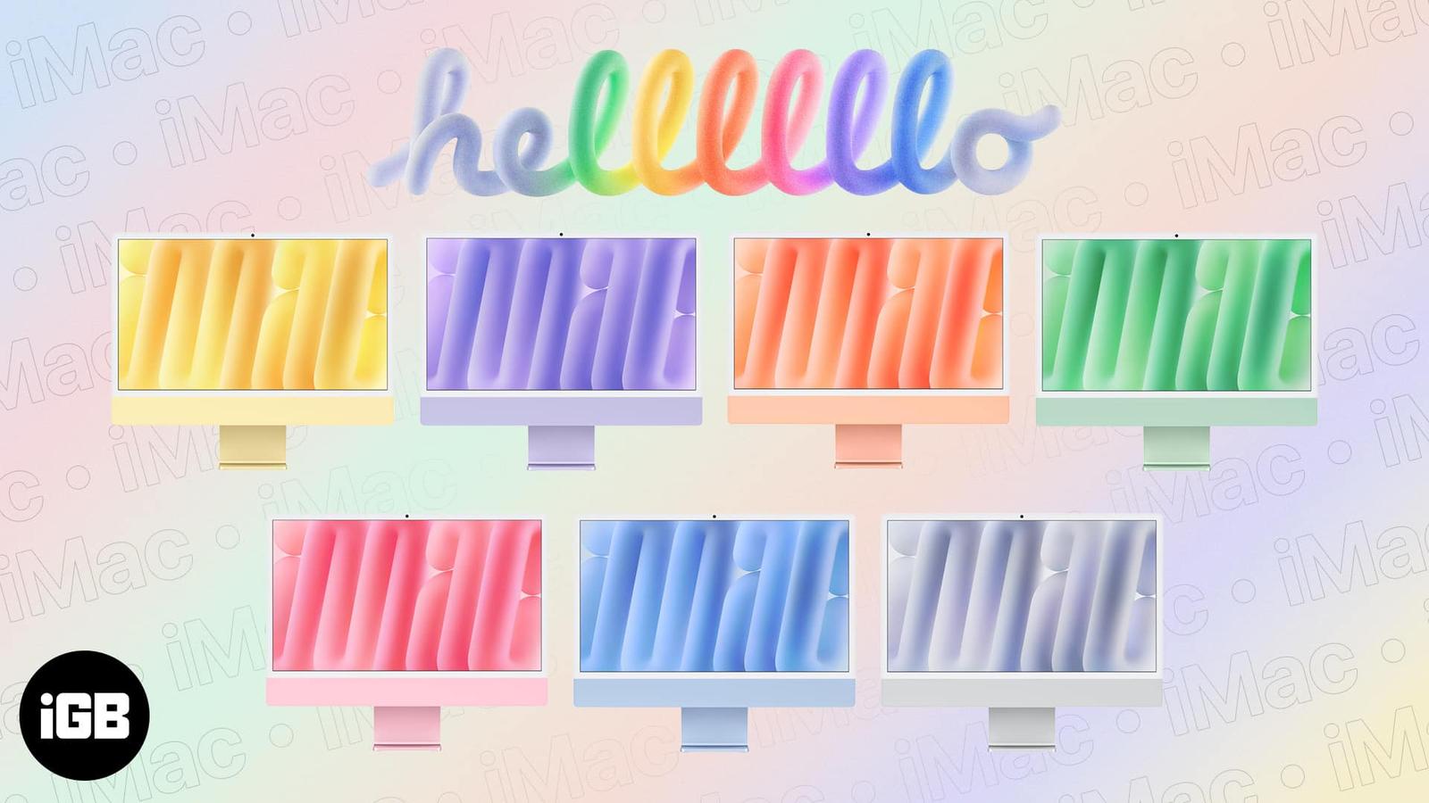 Download iMac 2024 Wallpapers in 4K Right Here