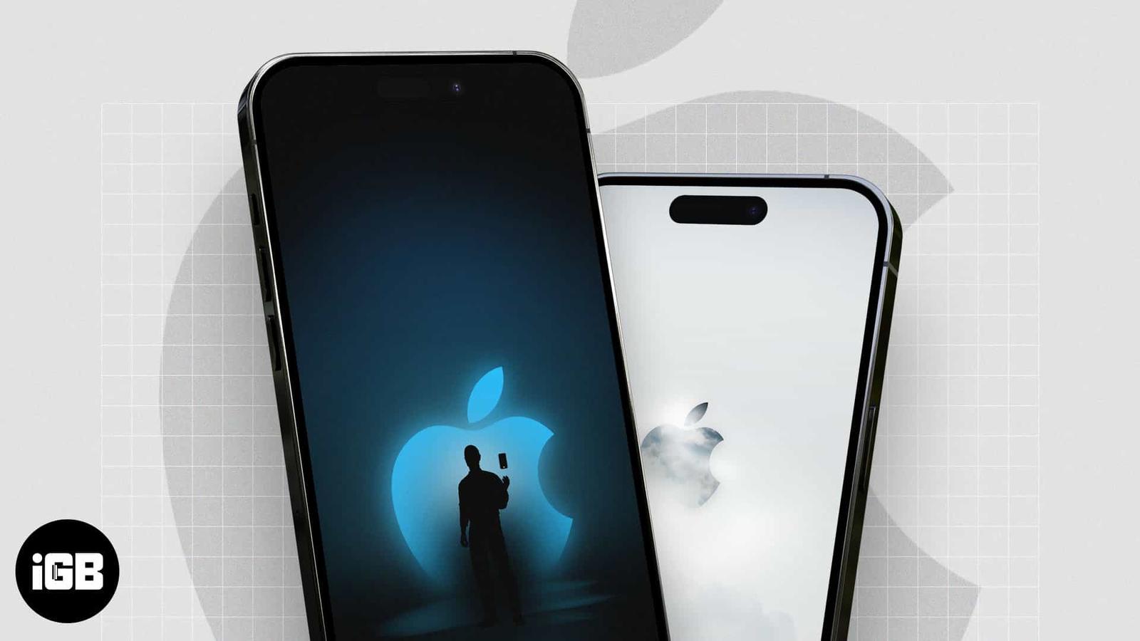 Download Apple Logo Wallpapers for iPhone in 4k