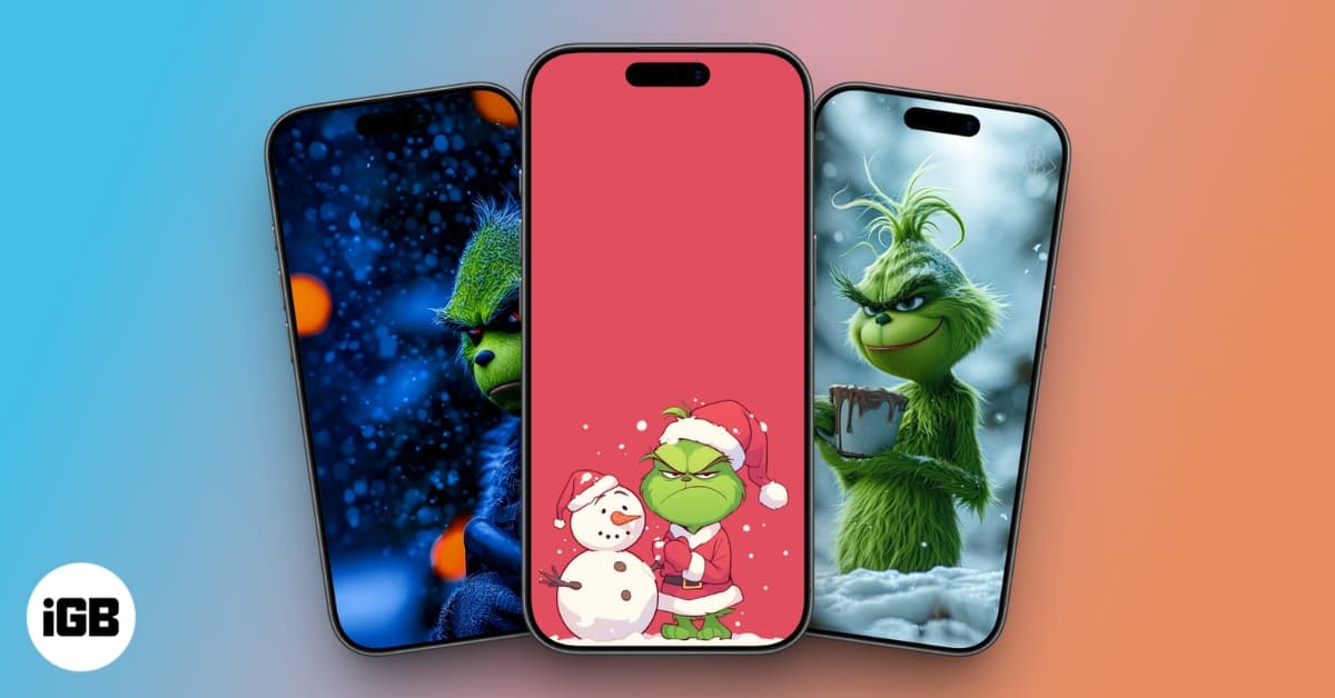 15 Cute and Funny Grinch iPhone Wallpapers in 4K: Free Download