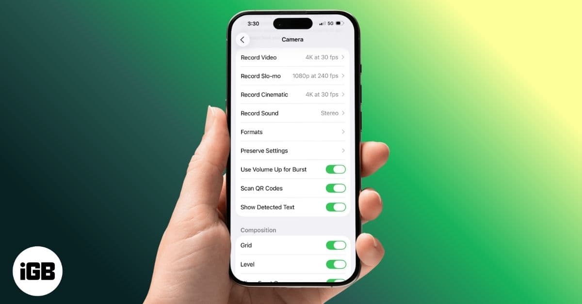 Best iPhone Camera Settings for Stunning Photo Quality (iOS 26)