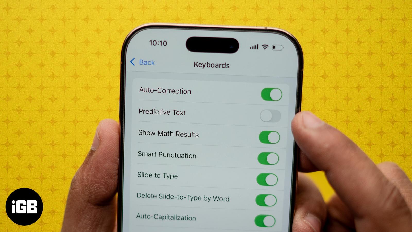 How to remove words from iPhone predictive text