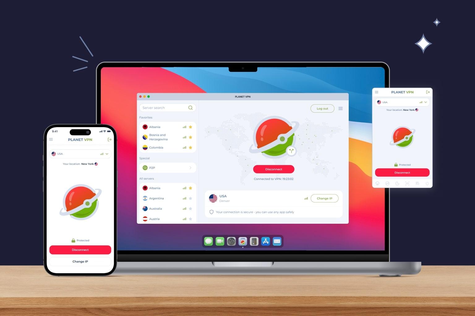 Planet VPN - High Speed iPhone VPN