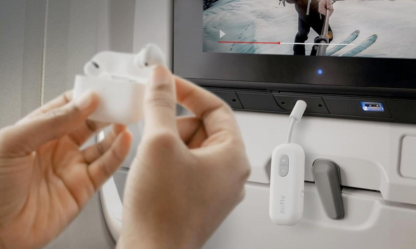 Twelve South AirFly SE Bluetooth Adapter for AirPods.