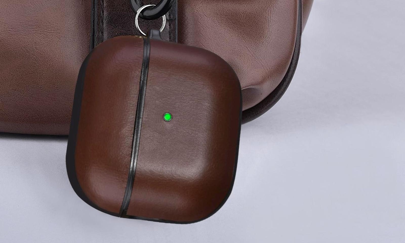V-MORO Leather AirPods 4 Case.