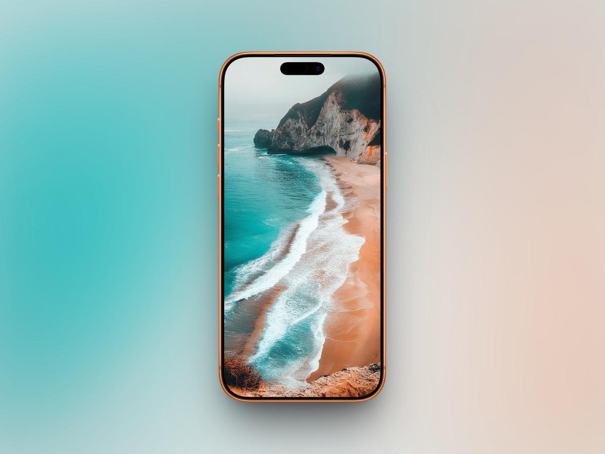 Beach View of Cliffside