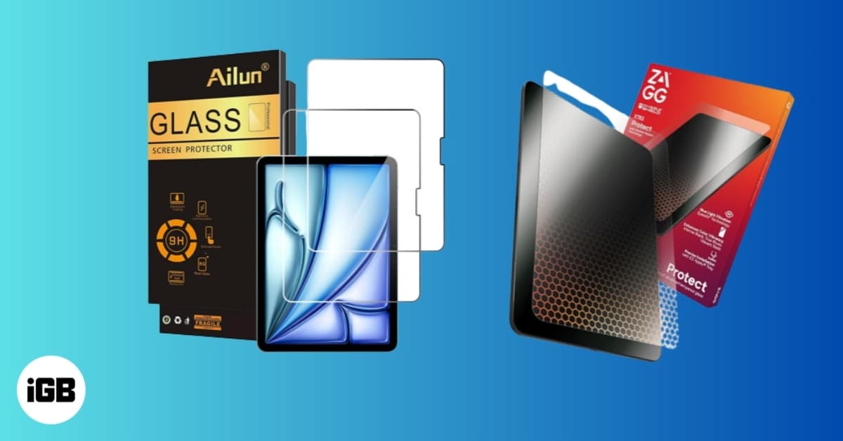 Best Screen Protectors for iPad Air 11 and 13-inch (2026 Guide)