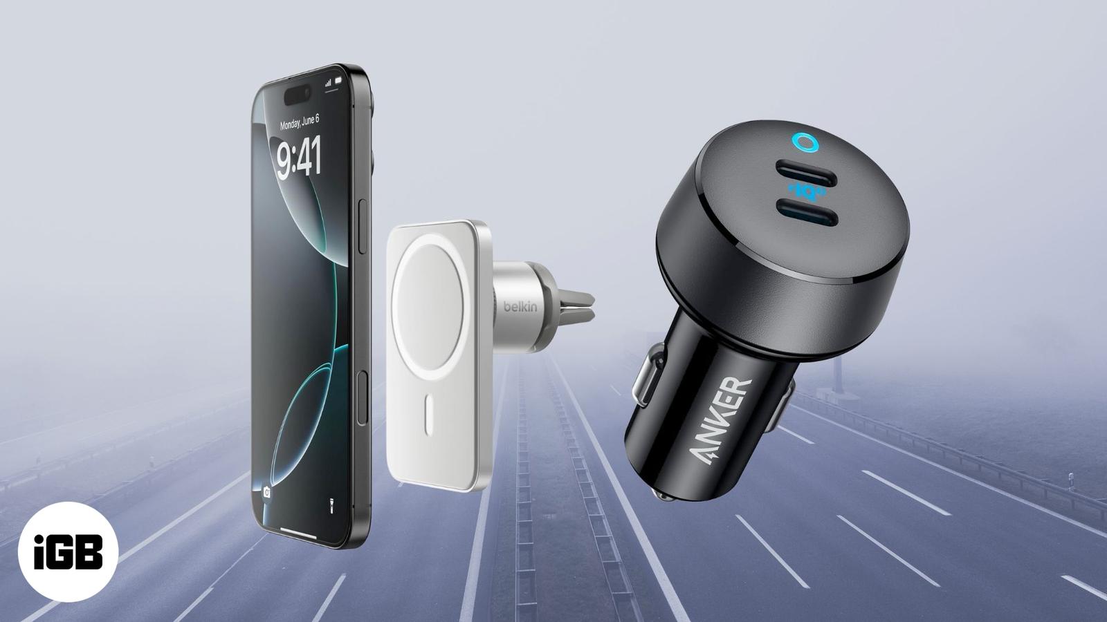 Best iPhone car accessories for a smarter, safer drive!