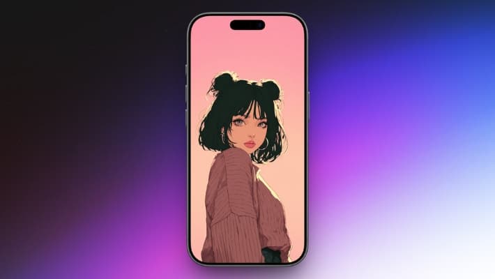 Chic Anime Portrait  
