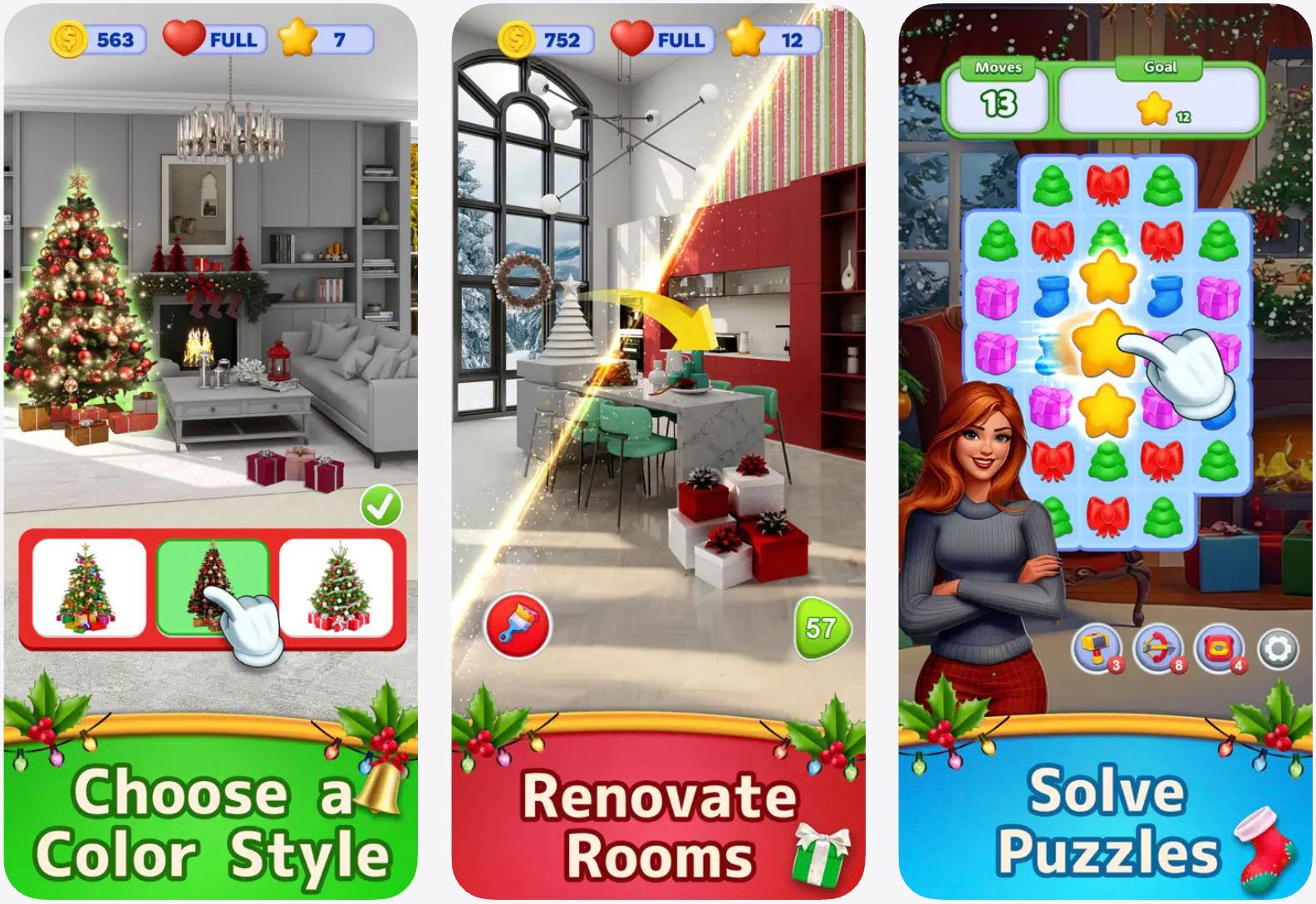 Christmas Home Design Game