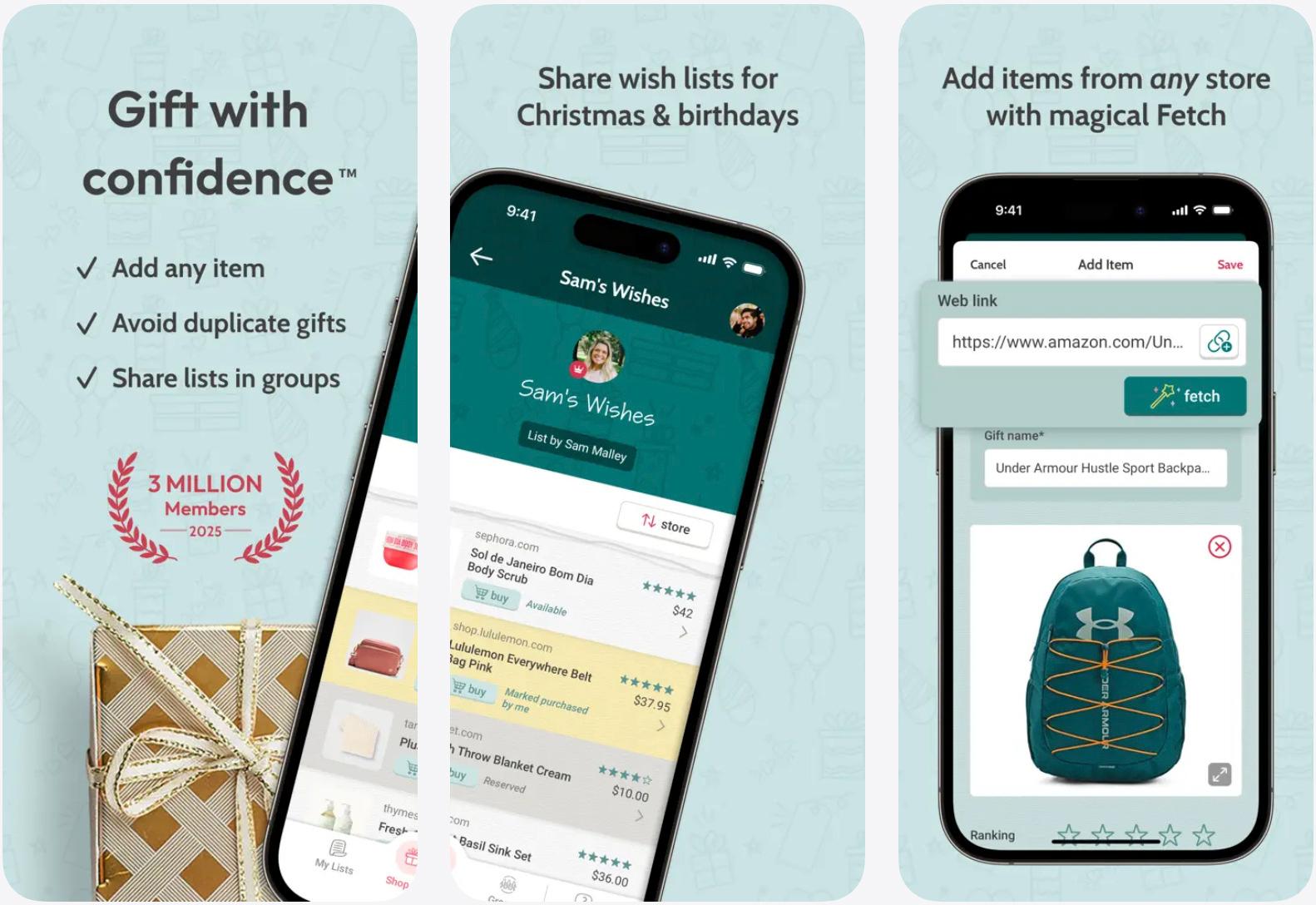 Giftster: Wish List Registry