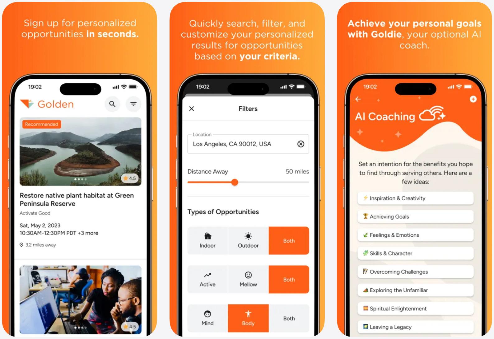 Golden: Volunteer Portal