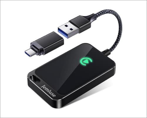Jemluse Wireless CarPlay Adapter for Apple