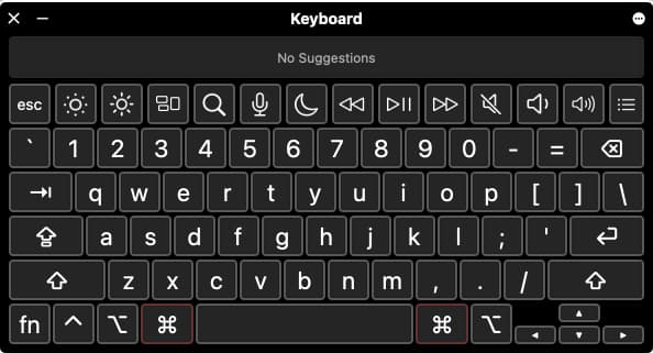 Keyboard Viewer on a Mac.