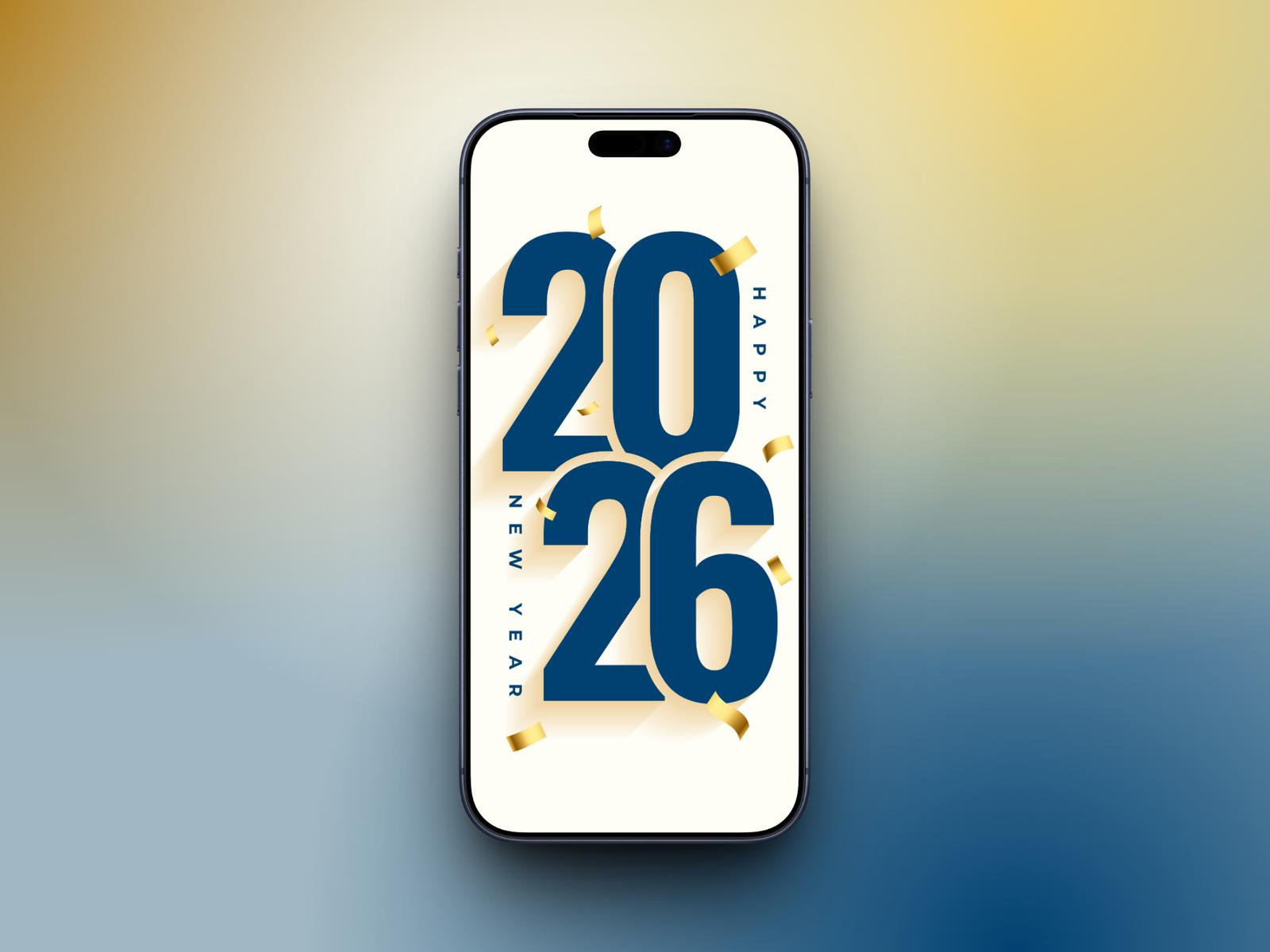 Best New Year 2026 Wallpapers for iPhone in 4K (Free Download)