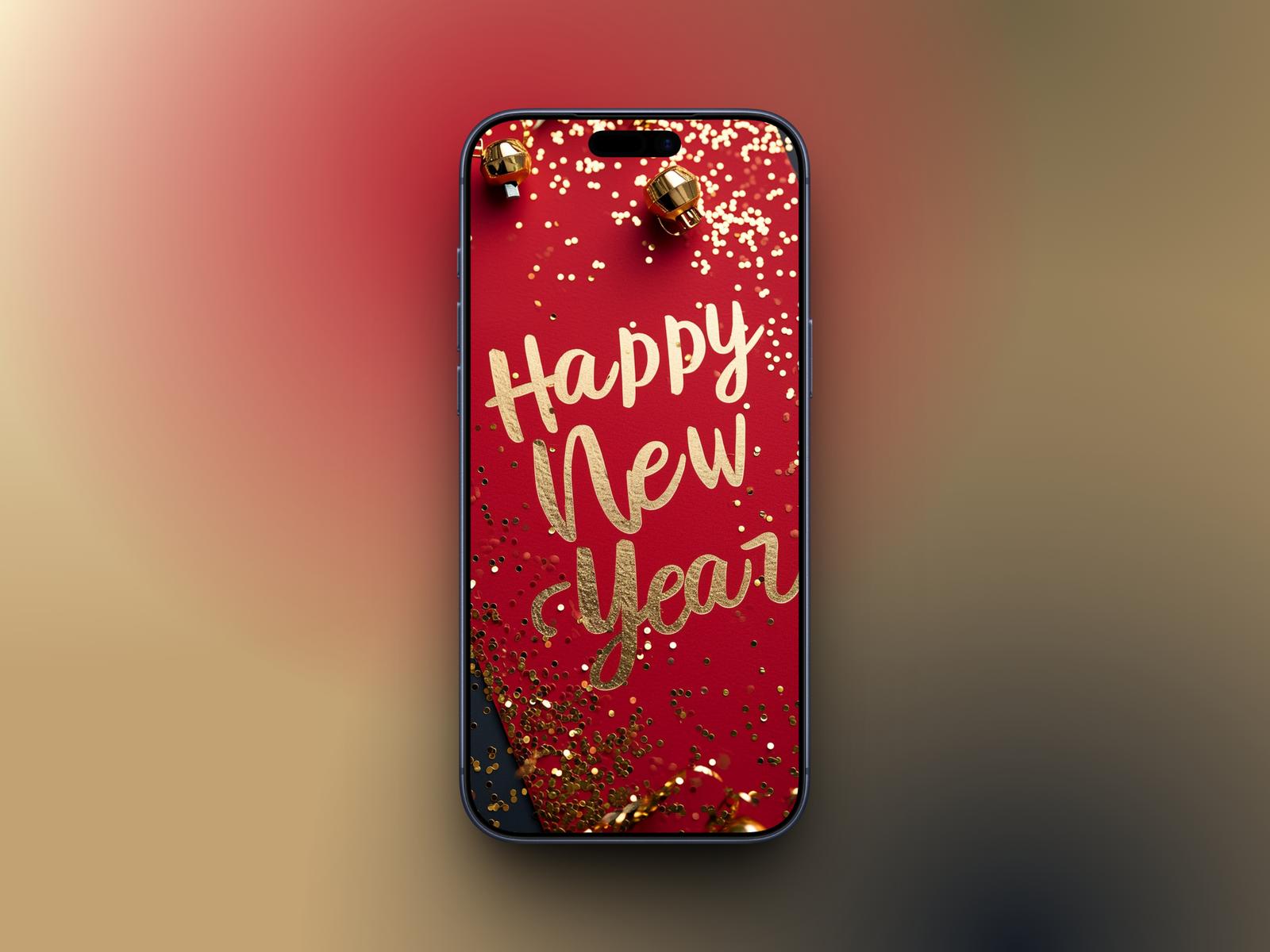New Year Celebration Card