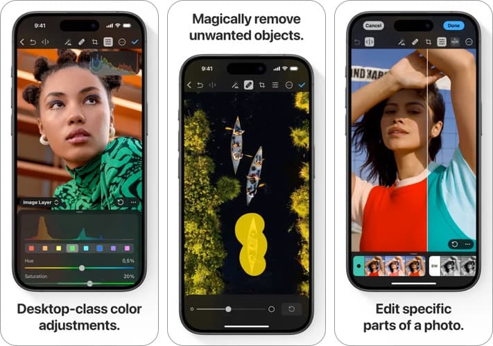 Photomator Photo Editing App