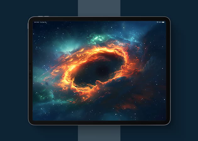 Space and galaxy wallpaper.