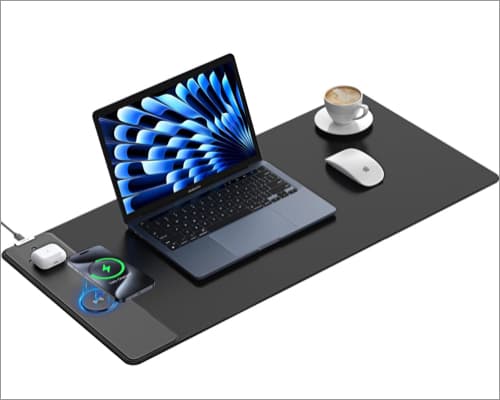 TopMade Wireless Charging Mouse Pad