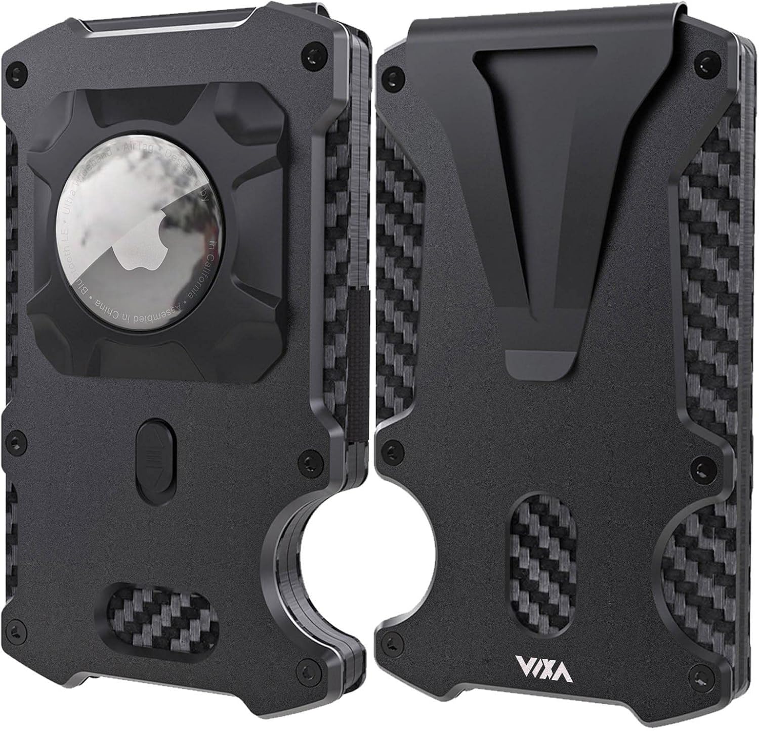 WXM Rugged AirTag Wallet