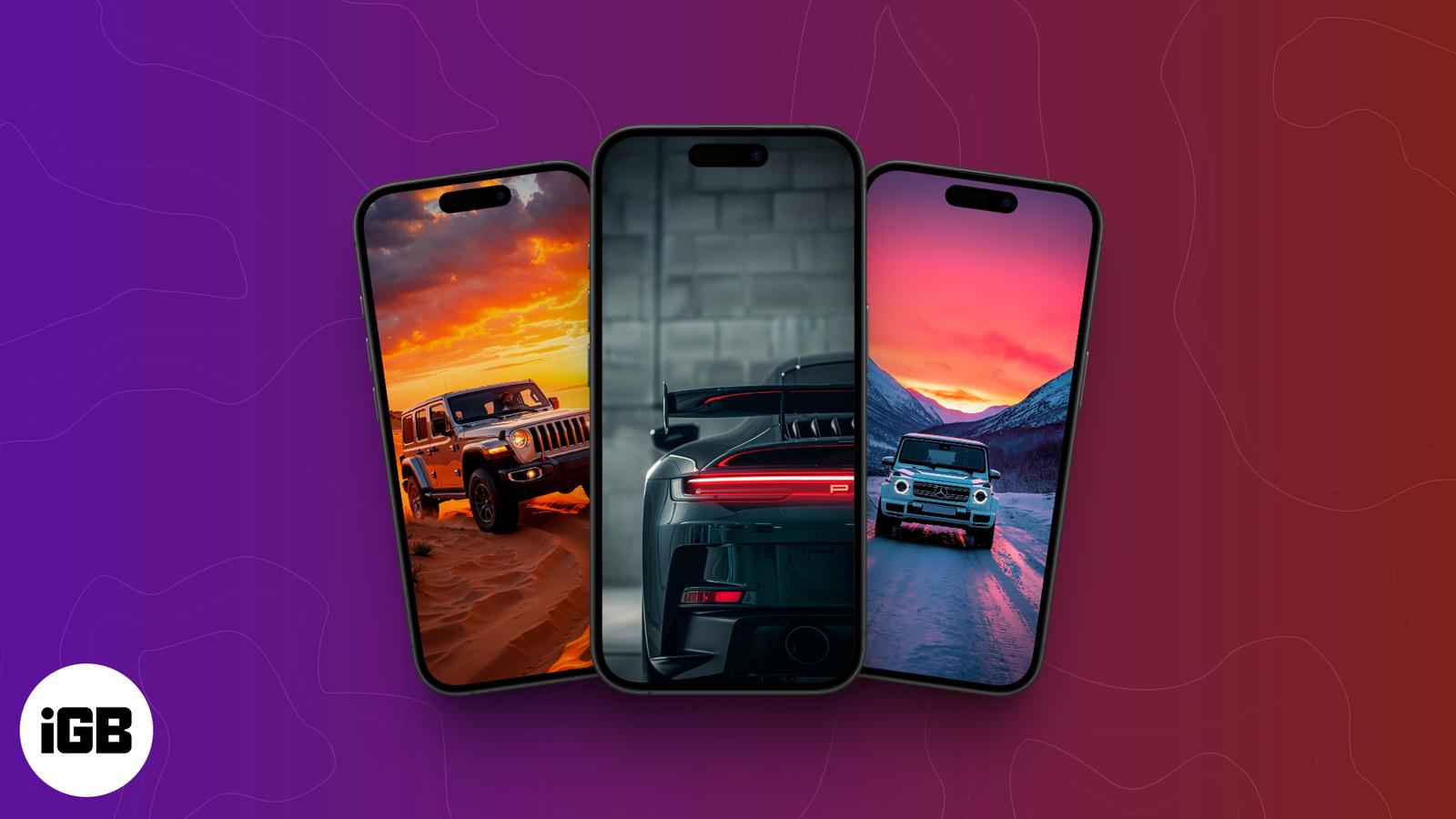 15 Stunning 4K Car Wallpapers for iPhone