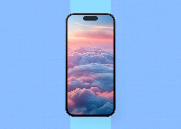 Pastel clouds.
