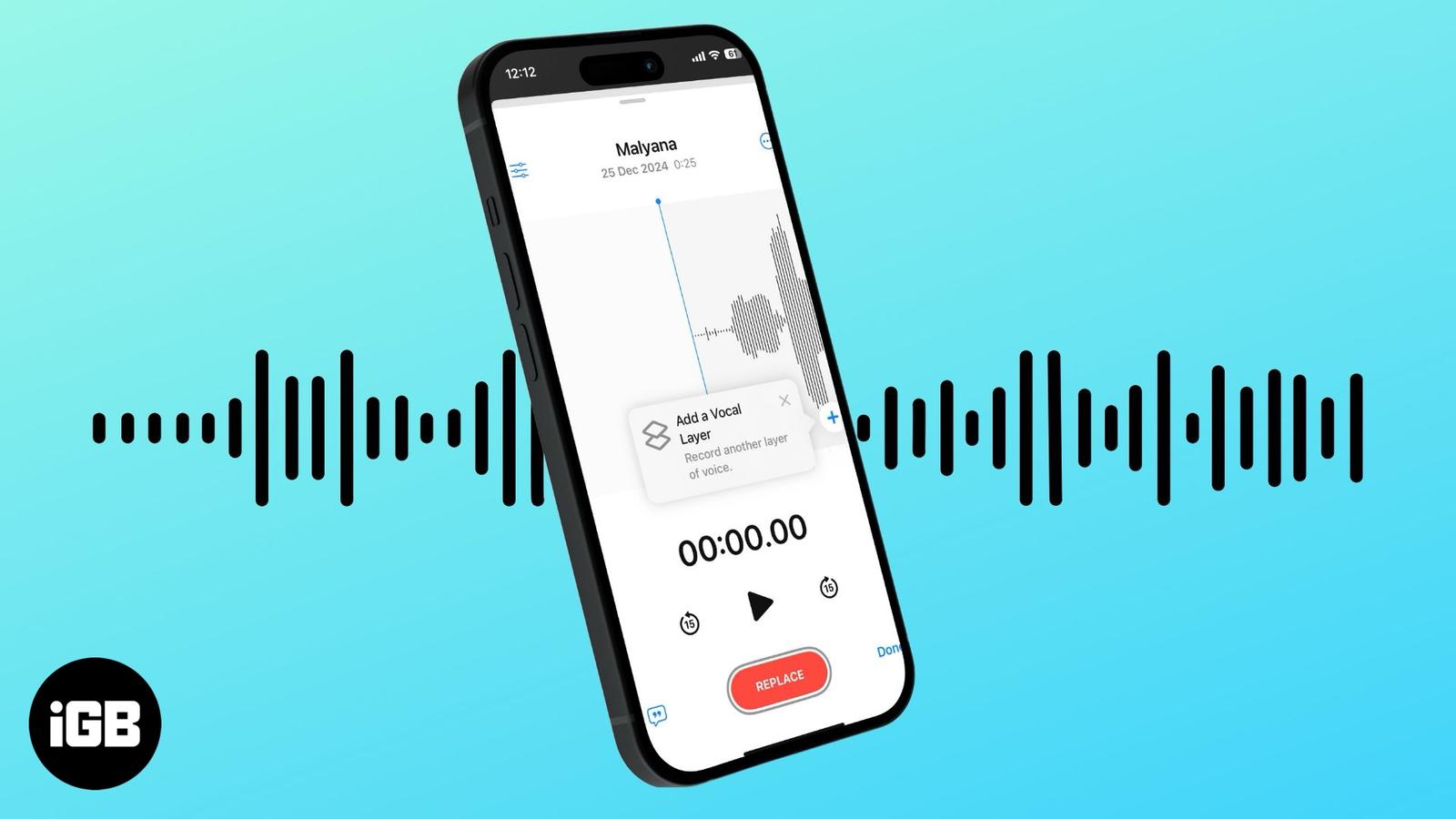 How to Use Layered Voice Memos on iPhone