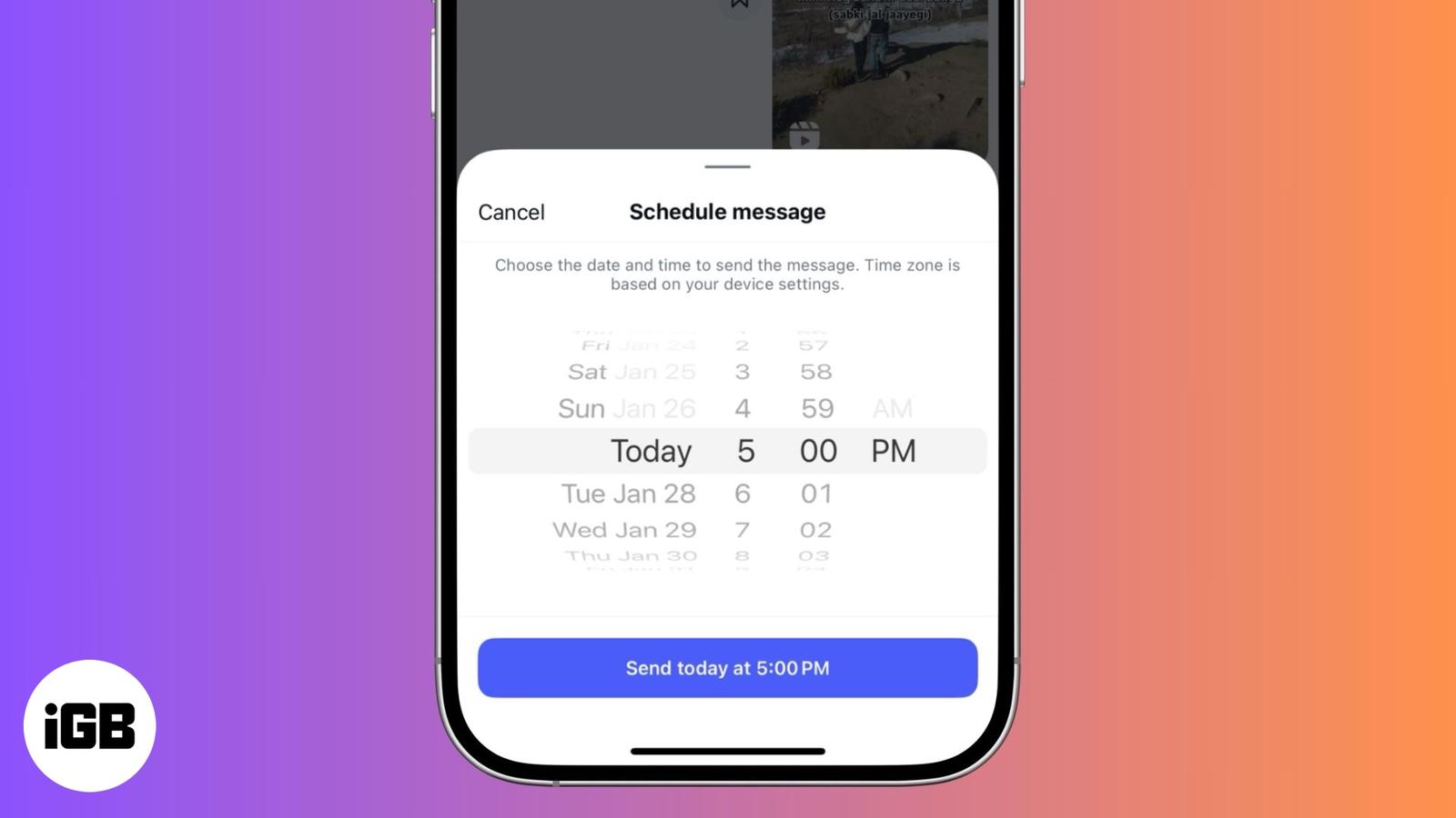 Now you can schedule messages on Instagram. Here’s how to do it