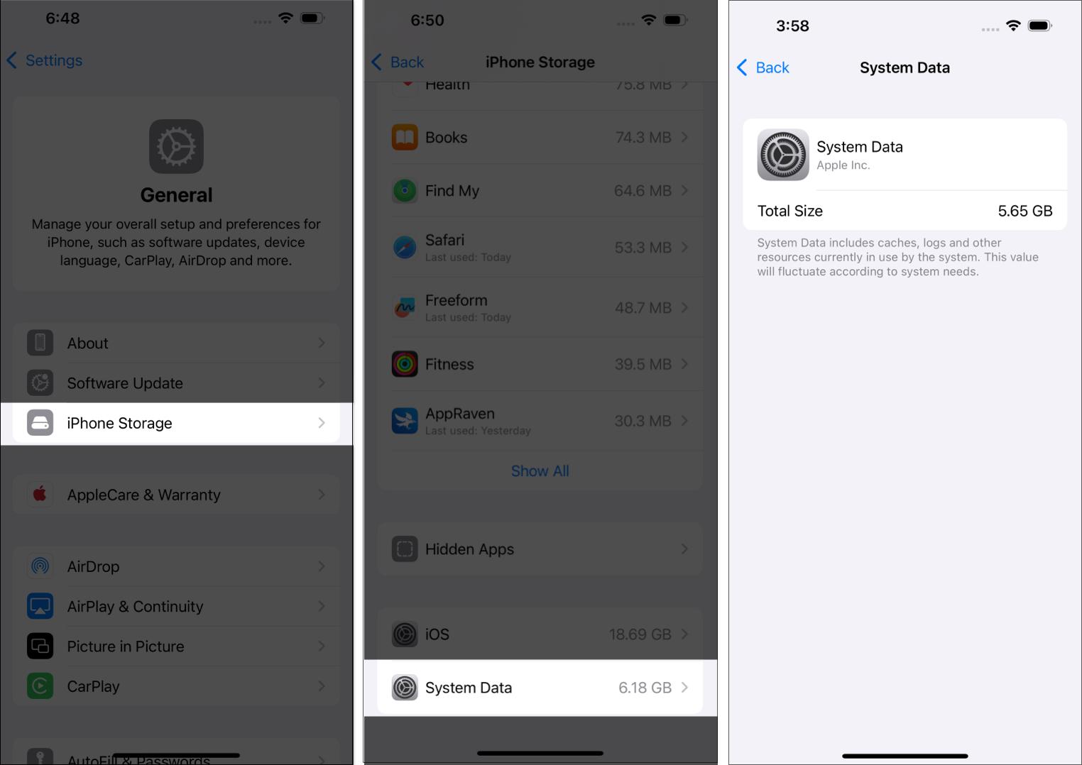 What is System Data on iPhone, and how to clear it