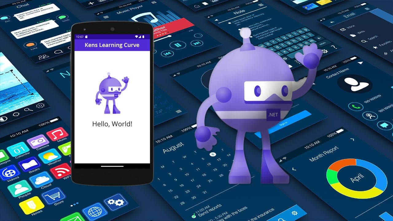.NET MAUI windows emulator.