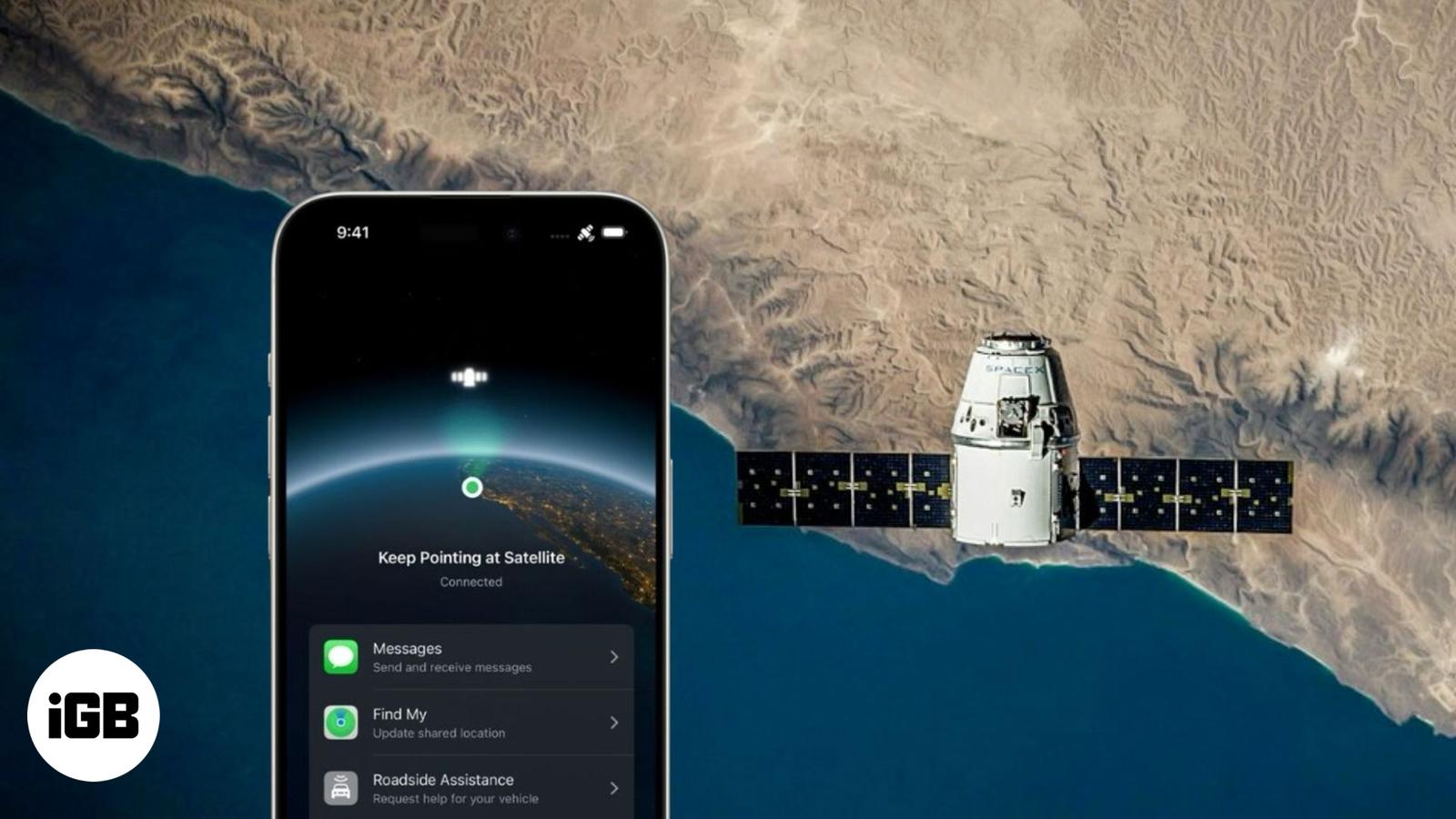 How to use Starlink satellite connectivity on iPhone