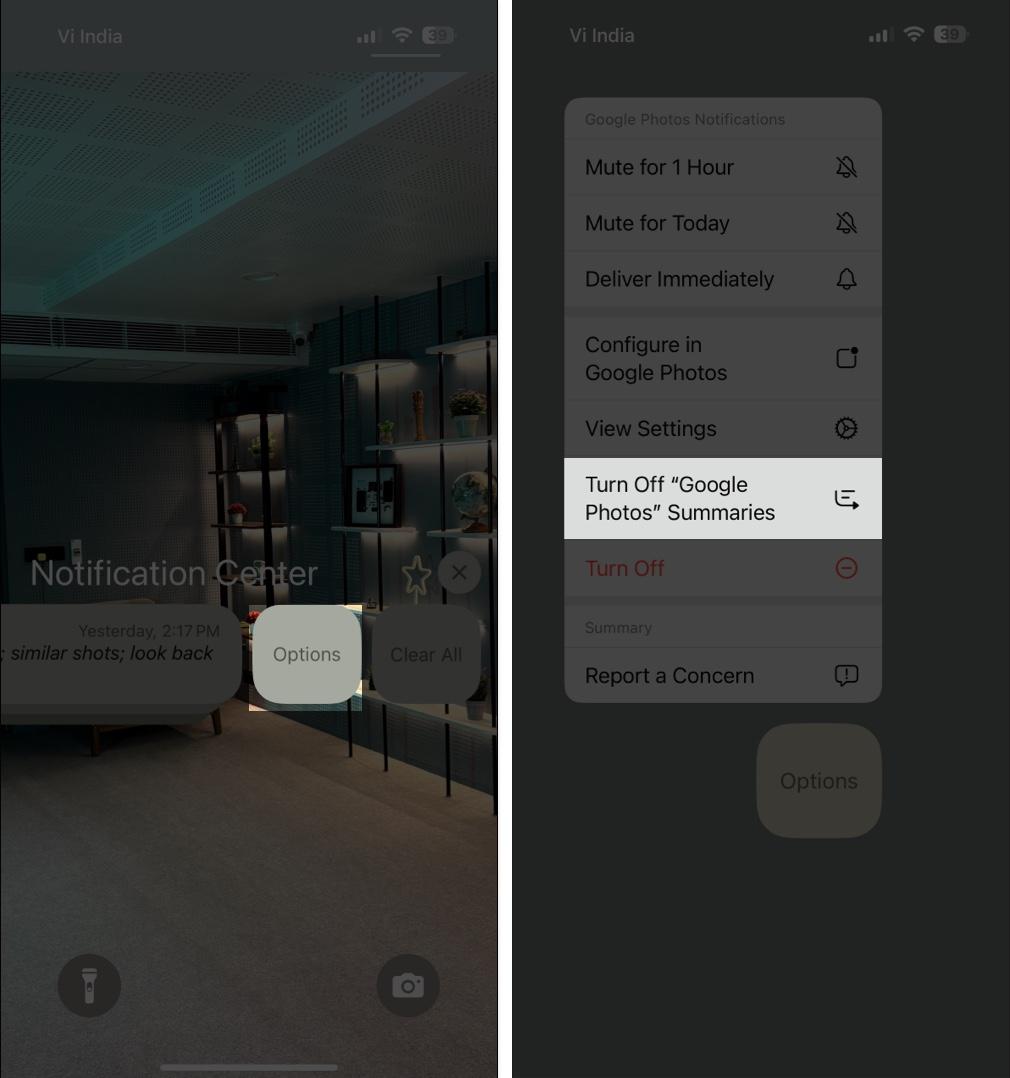 Turn off Notification Summaries for specific apps on iPhone.