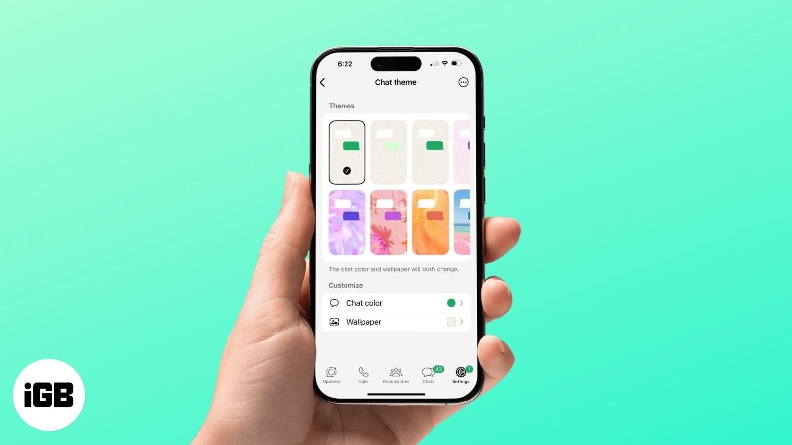 How to use WhatsApp chat themes to customize your conversations