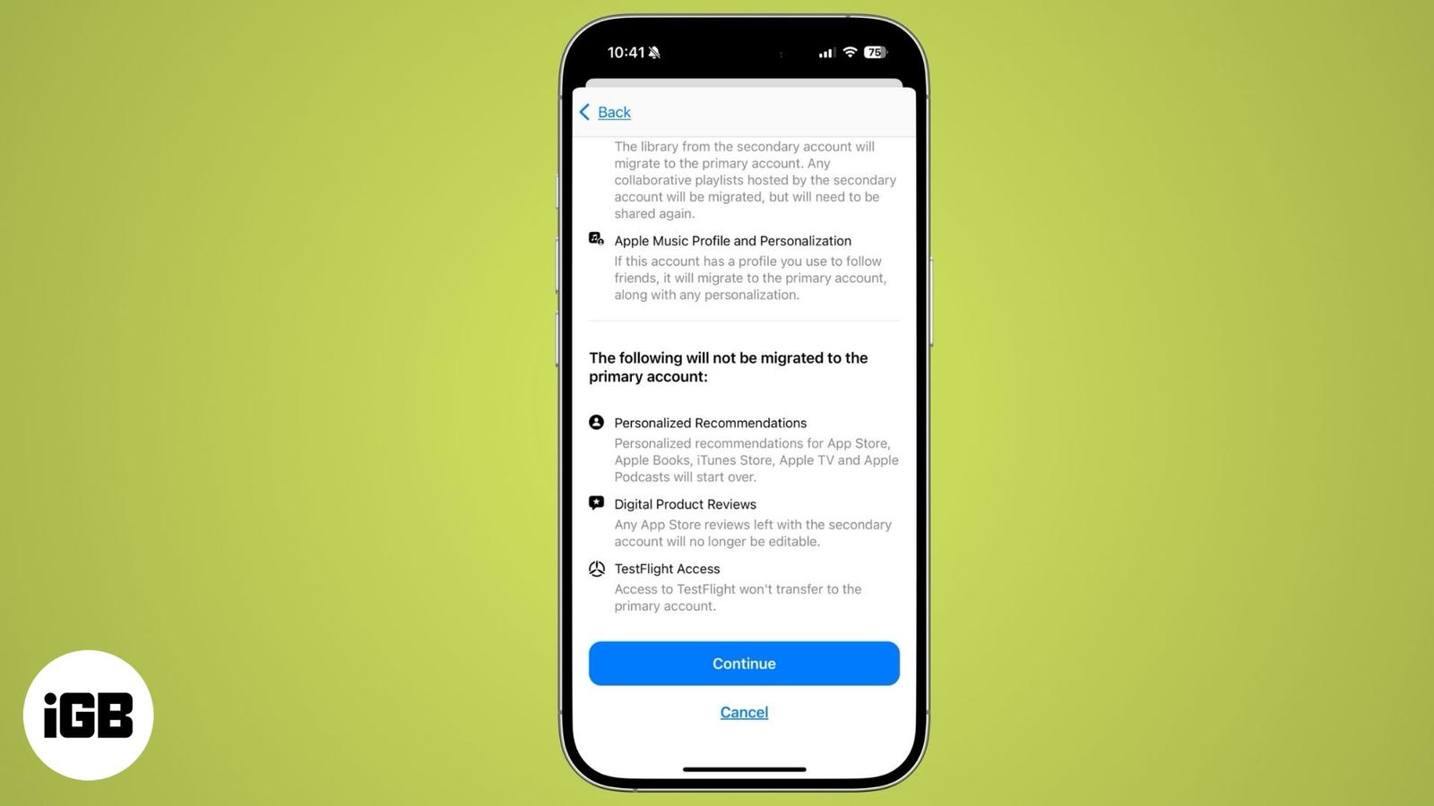 How to migrate purchases from one Apple Account to another Apple Account