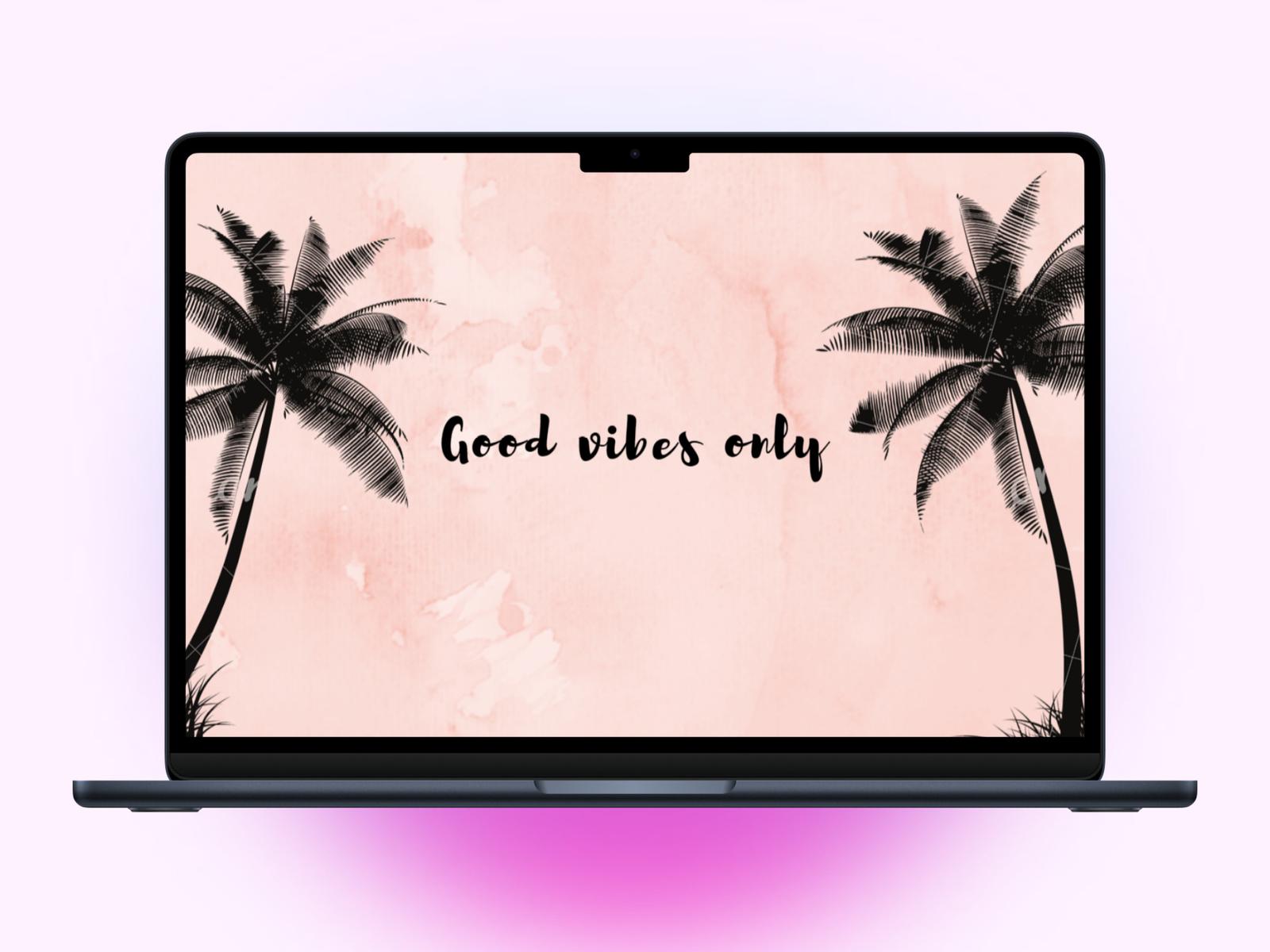 Aesthetic quote MacBook Wallpaper.