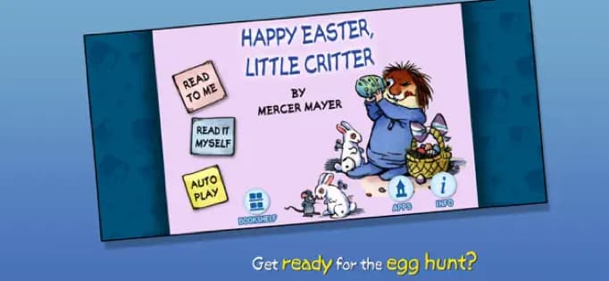 Happy easter little critter best easter Apps for iPhone