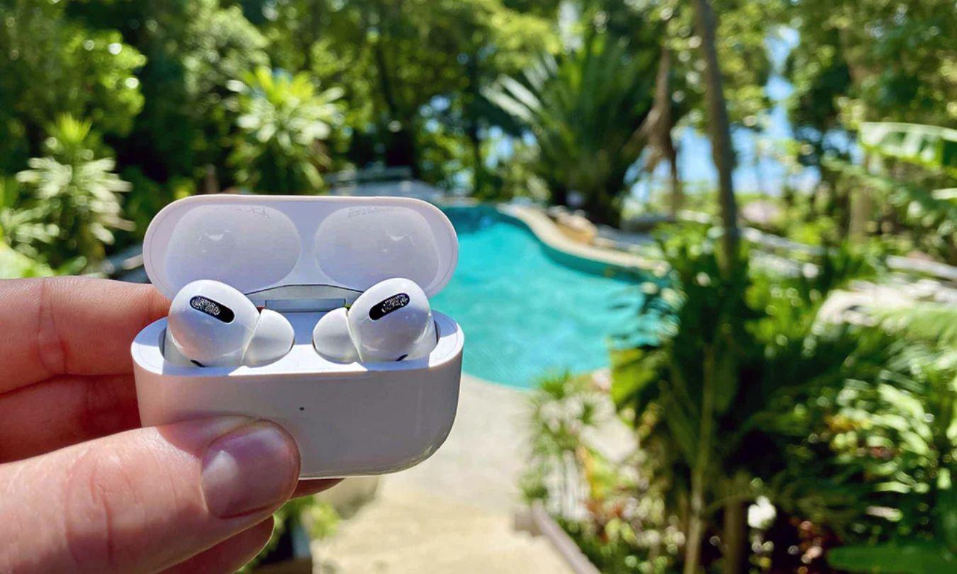 Can you wear AirPods in the shower or pool?