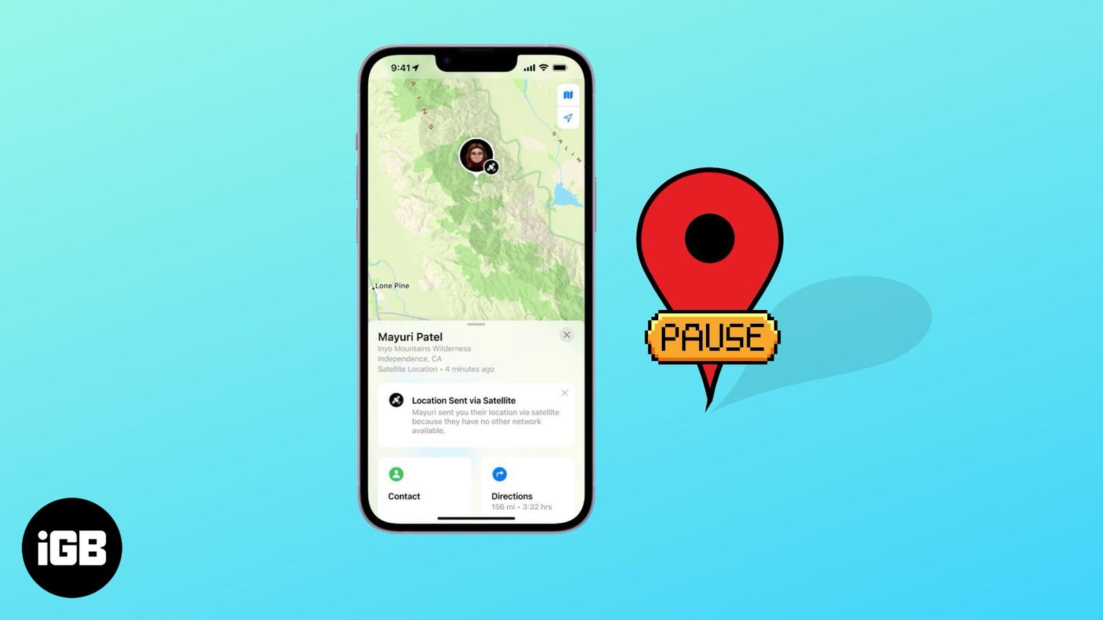 How to pause your location in the Find My app on iPhone