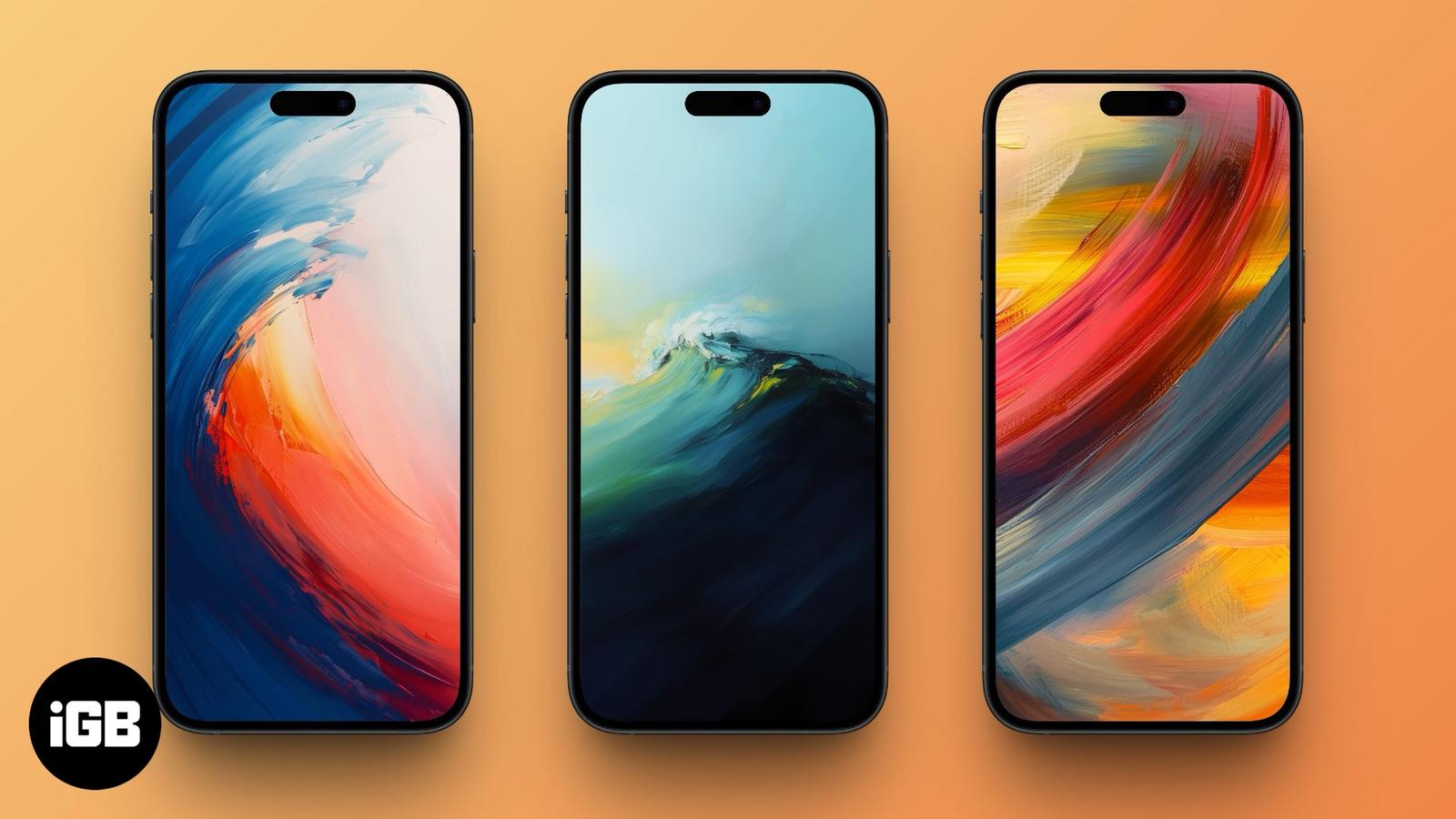 Transform Your iPhone Look With These Artistic Paint Wallpapers (Free)
