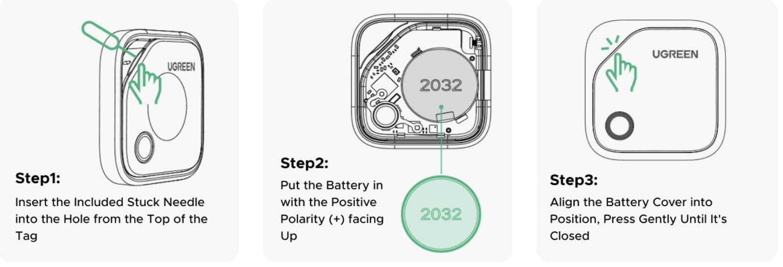 Regular Smart Finder battery replace.