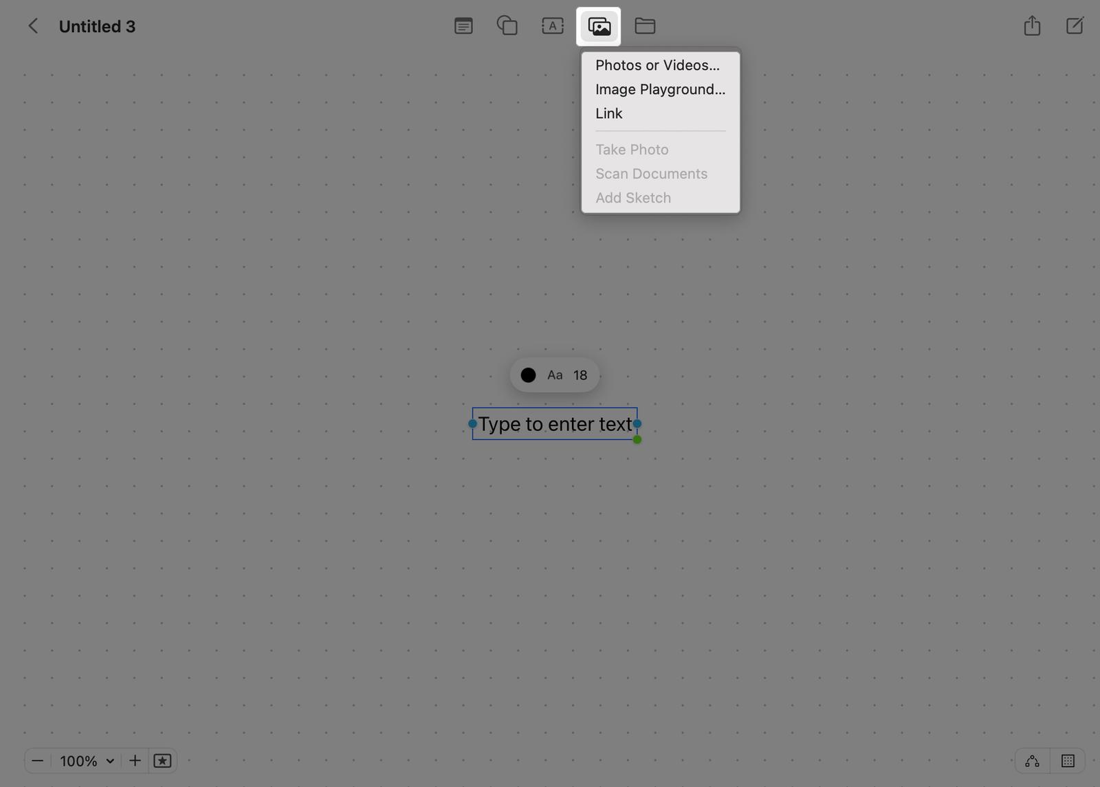 add image on freefom board on mac