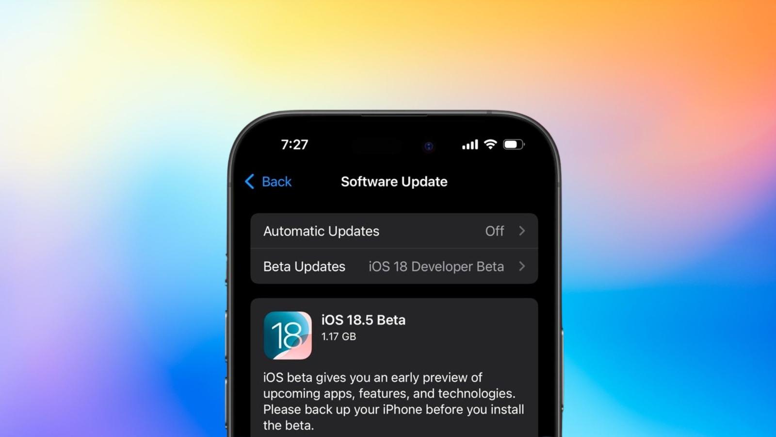Everything New in iOS 18.5 RC: Mail Fixes, Parental Alerts, More