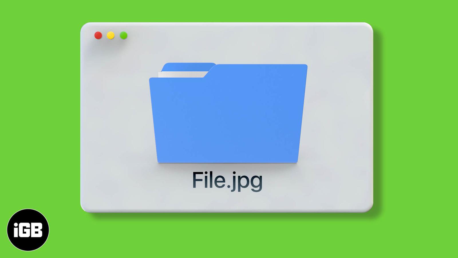 How to Show or Hide File Extensions on Your Mac