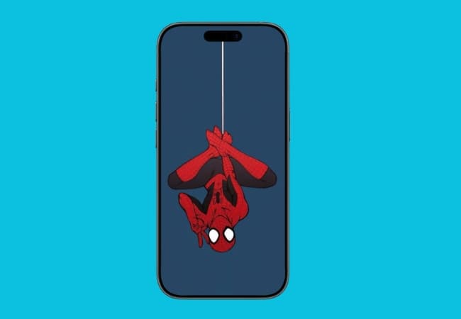 Spider-Man slinging from your Dynamic Island 