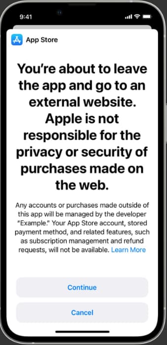Apple privacy rules