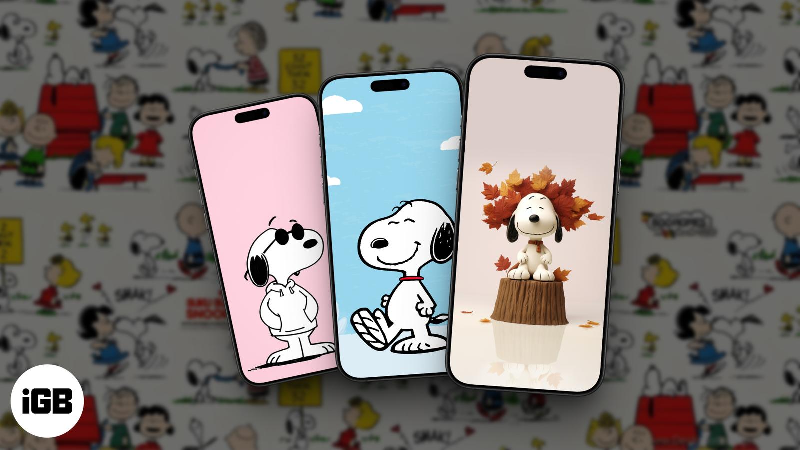10 Cute Snoopy Wallpapers for iPhone That Will Instantly Boost Your Mood