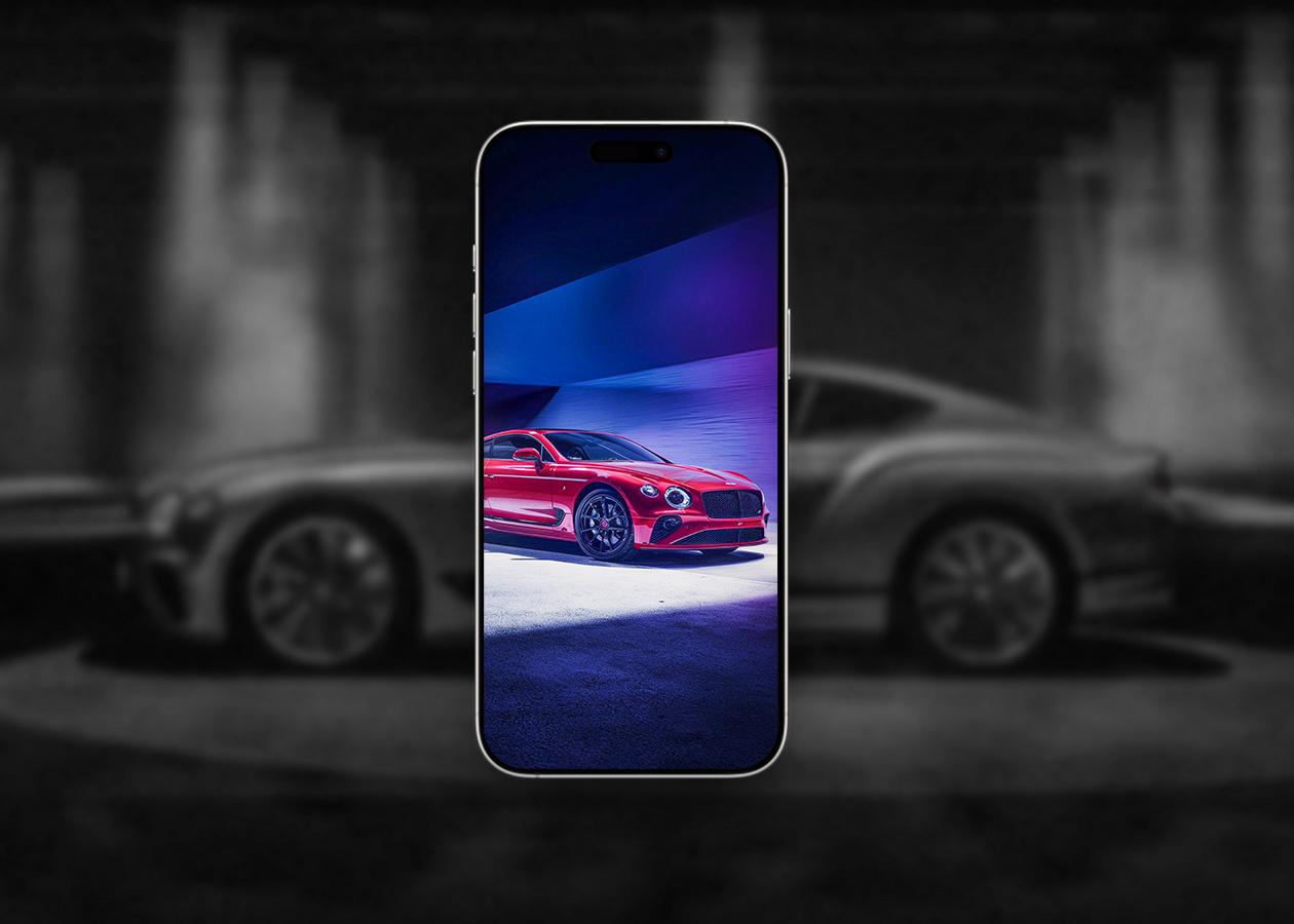 Bold Bentley Continental GT speed iPhone